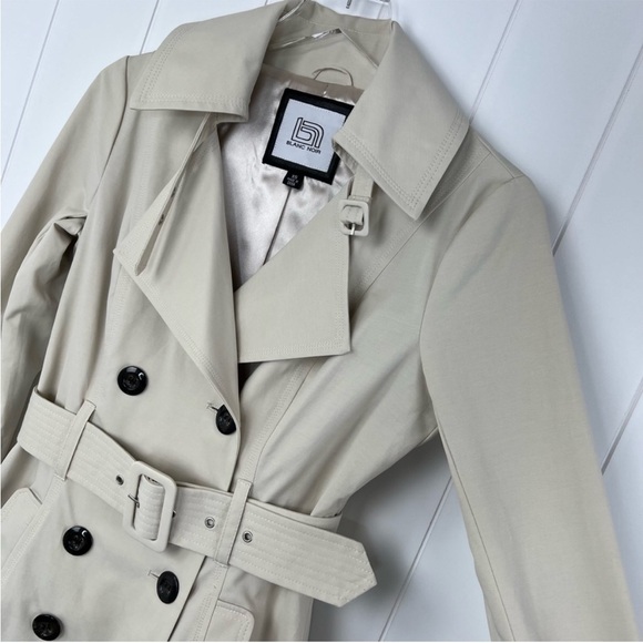 Blanc Noir NWT belted trench coat XS - Picture 2 of 9
